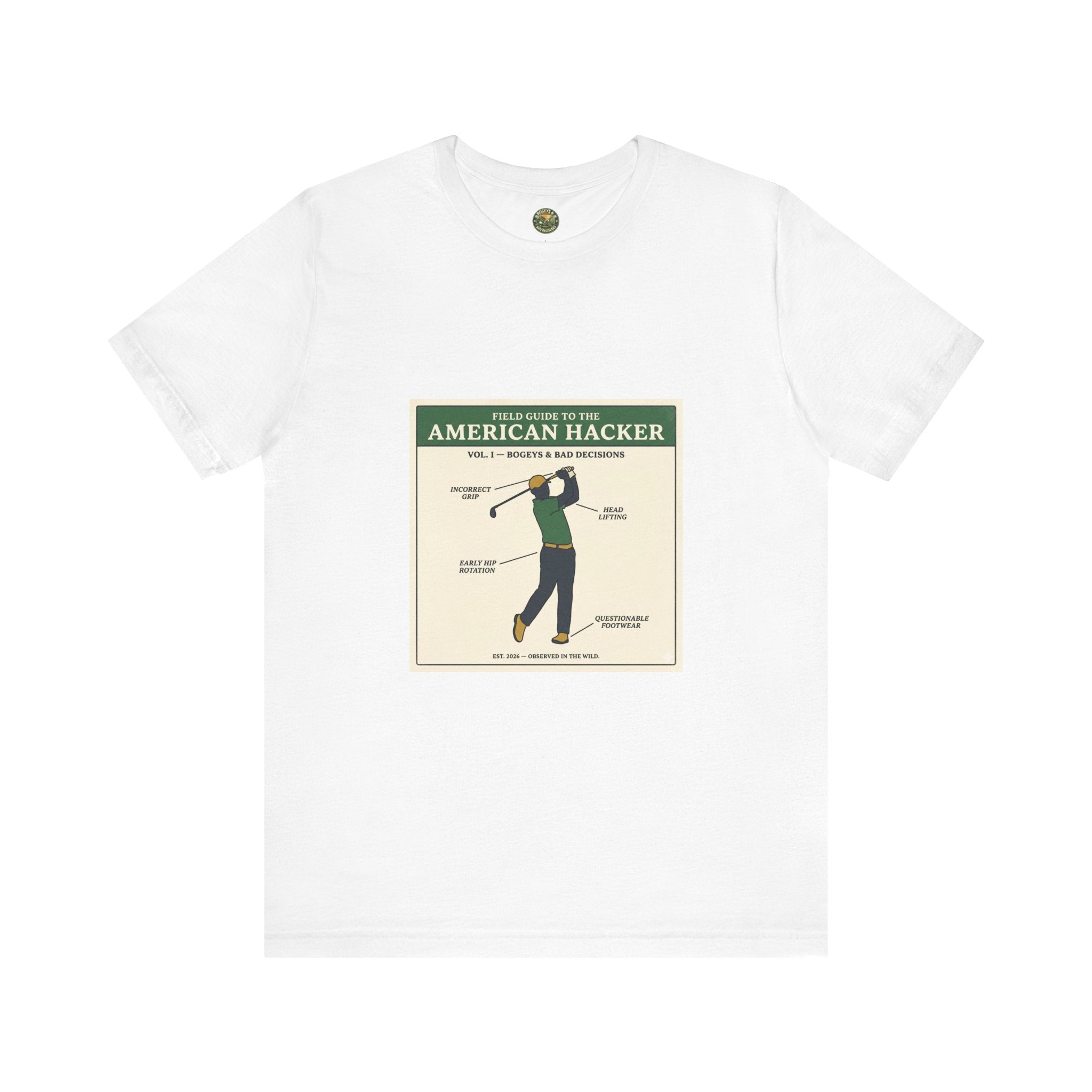 Field Guide To The American Hacker — Vintage Naturalist Tee