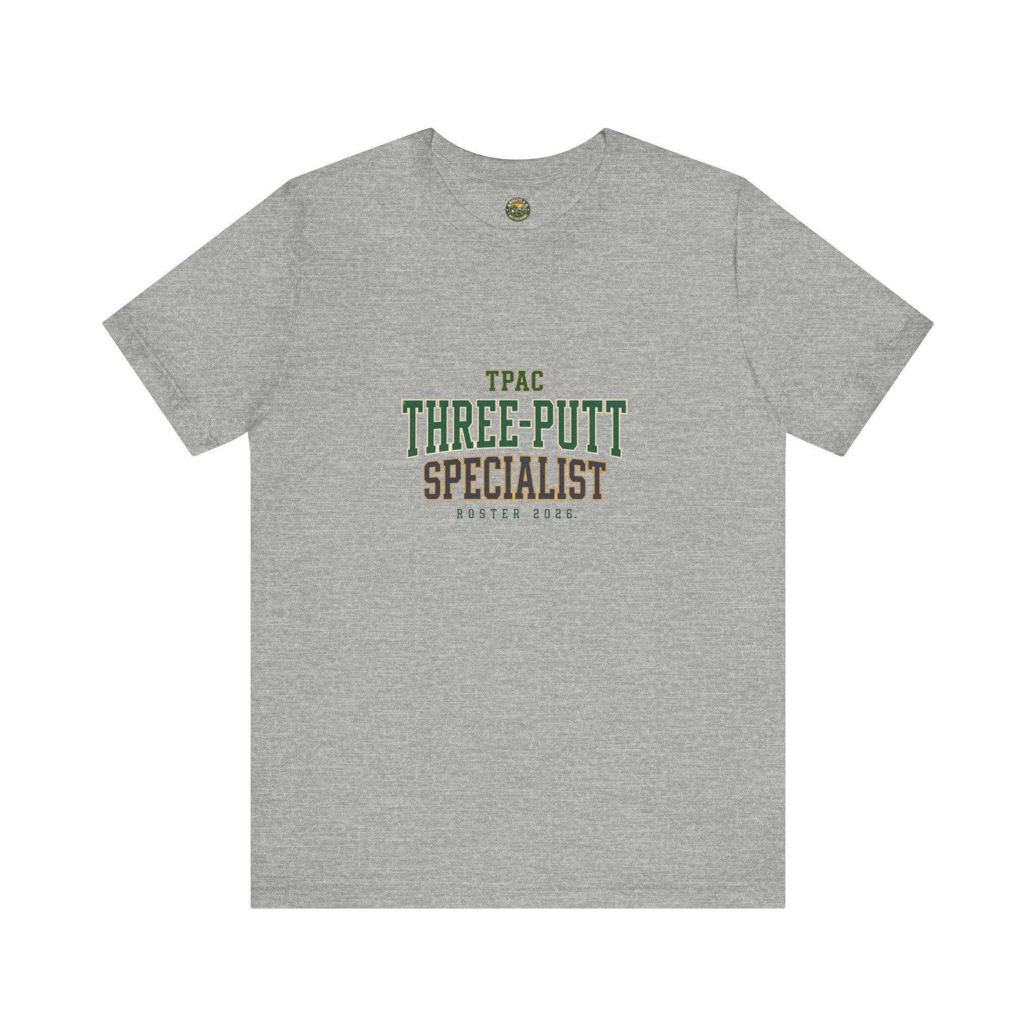 Three-Putt Specialist Tee - TPAC Jersey Nameplate