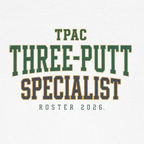 Three-Putt Specialist Tee - TPAC Jersey Nameplate