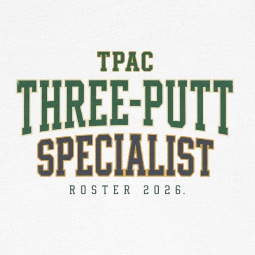 Three-Putt Specialist Tee - TPAC Jersey Nameplate