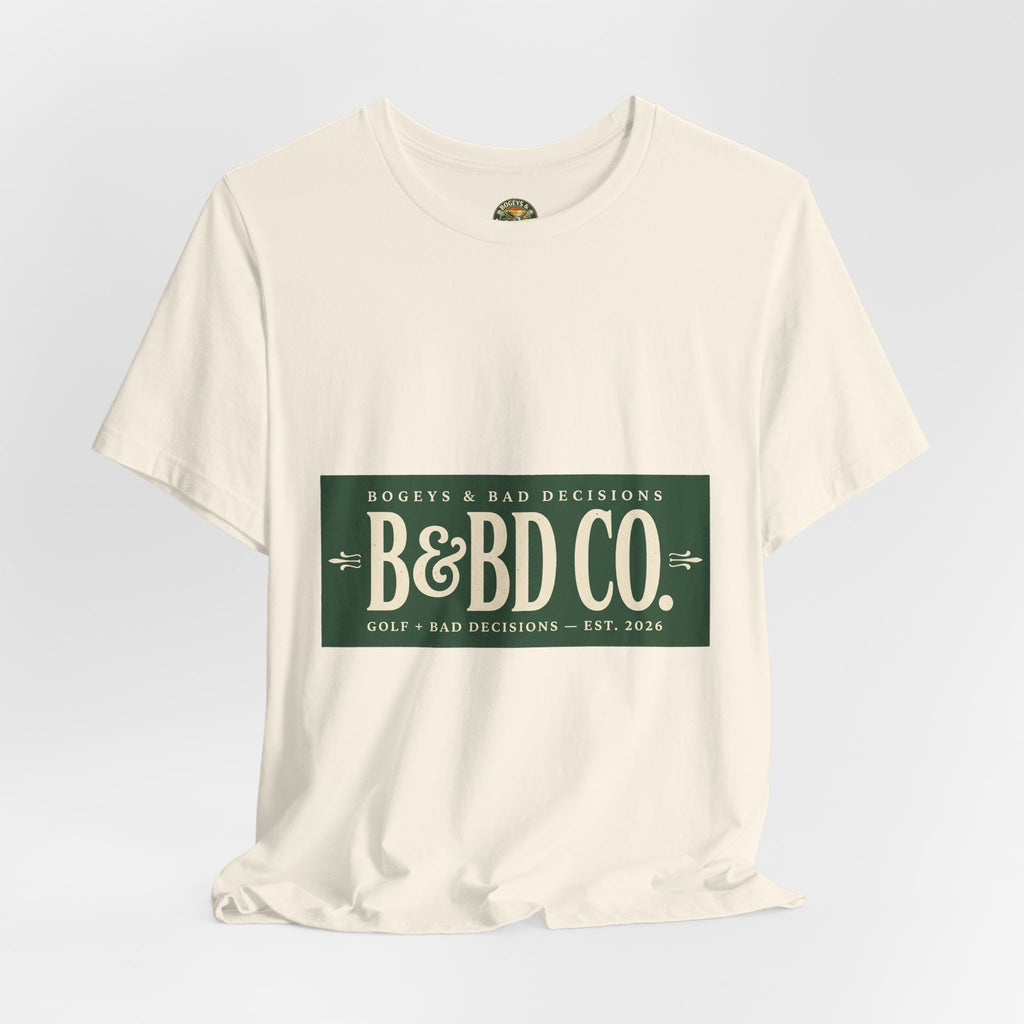 B&BD Co. Tee — Horizontal Brand Block