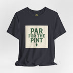 Par For The Pint — Vintage Cream Golf & Beer Tee
