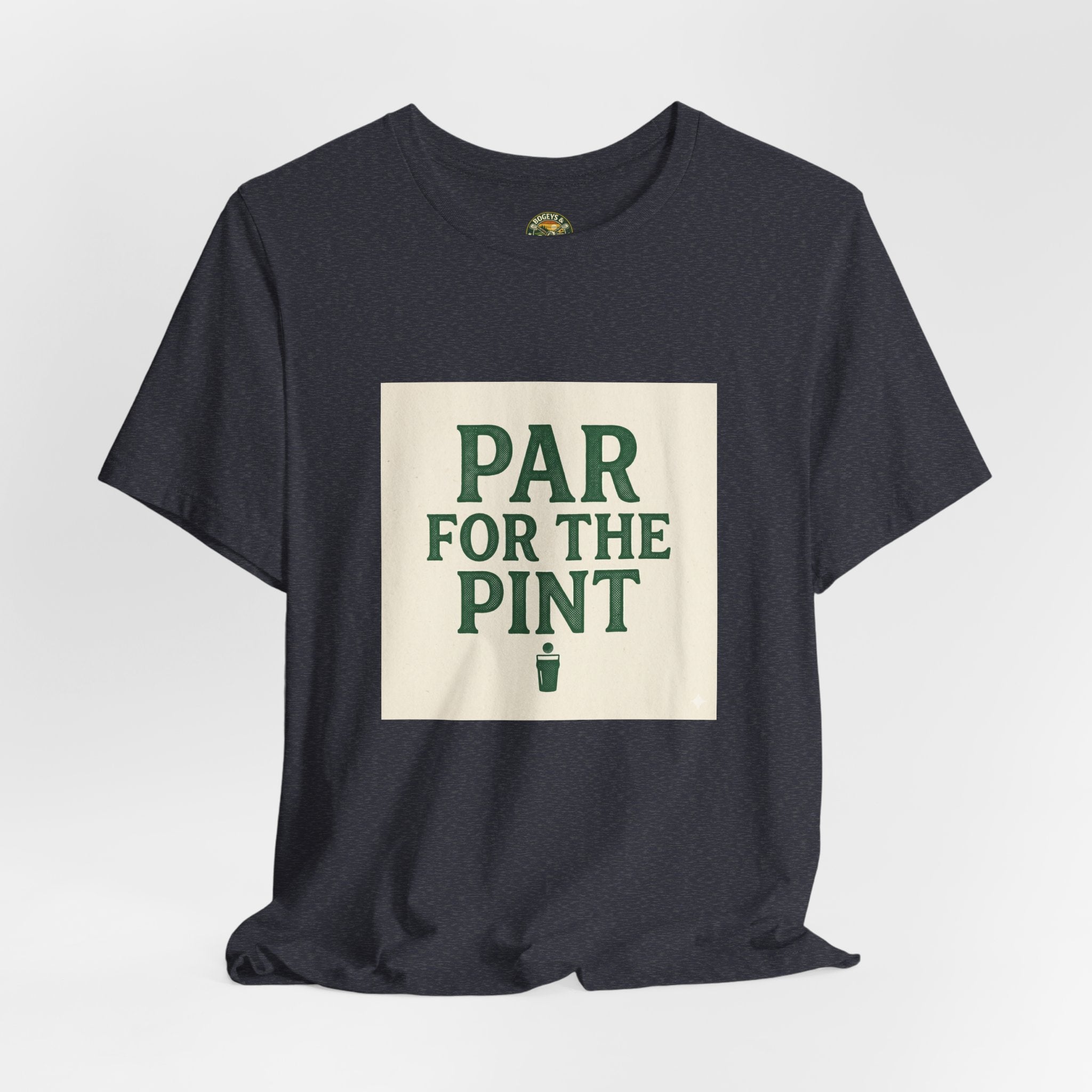 Par For The Pint — Vintage Cream Golf & Beer Tee