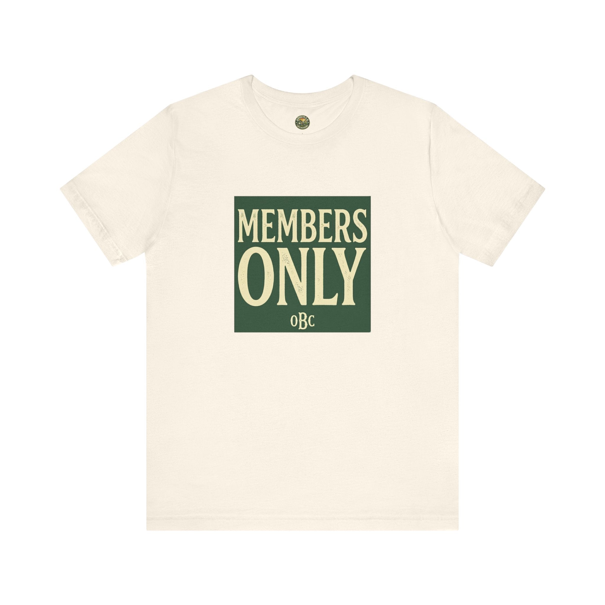 OBC Members Only Tee - Vintage Country Club Typography