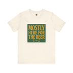 Mostly Here for the Beer - Vintage Golf Tee
