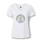 Back Nine Bettys V-Neck Tee — Charter Member Badge