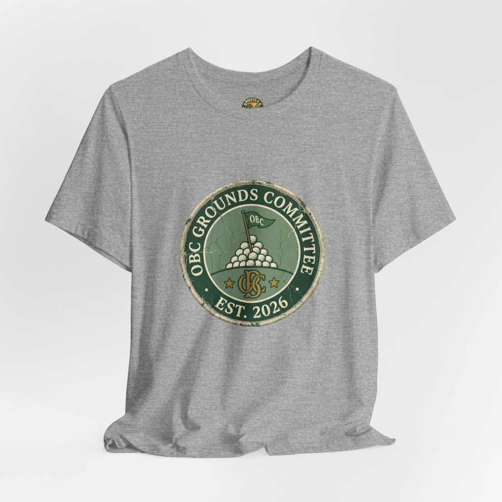 OBC Grounds Committee Tee - Vintage Country Club Badge