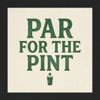 Par For The Pint — Vintage Cream Golf & Beer Tee