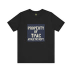 Property of TPAC Tee - Vintage Equipment Room Stencil