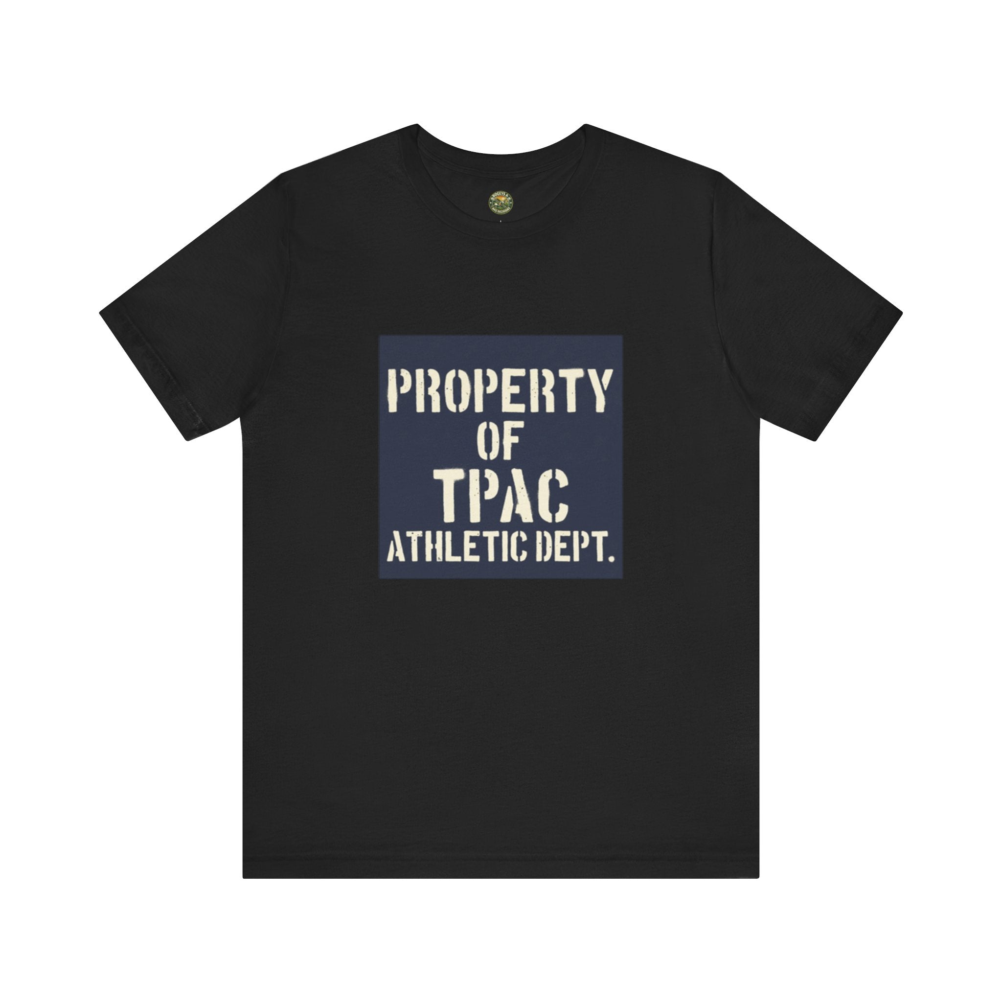 Property of TPAC Tee - Vintage Equipment Room Stencil