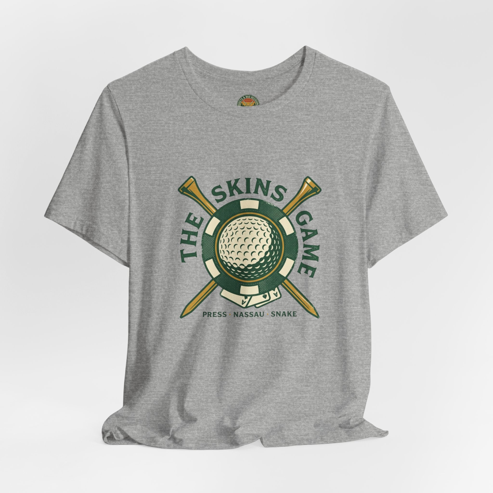 The Skins Game Mark Tee — Poker Chip & Crossed Tees