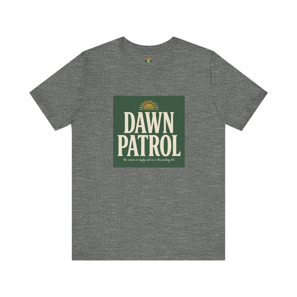 Dawn Patrol Tee — Vintage Sunrise Typography