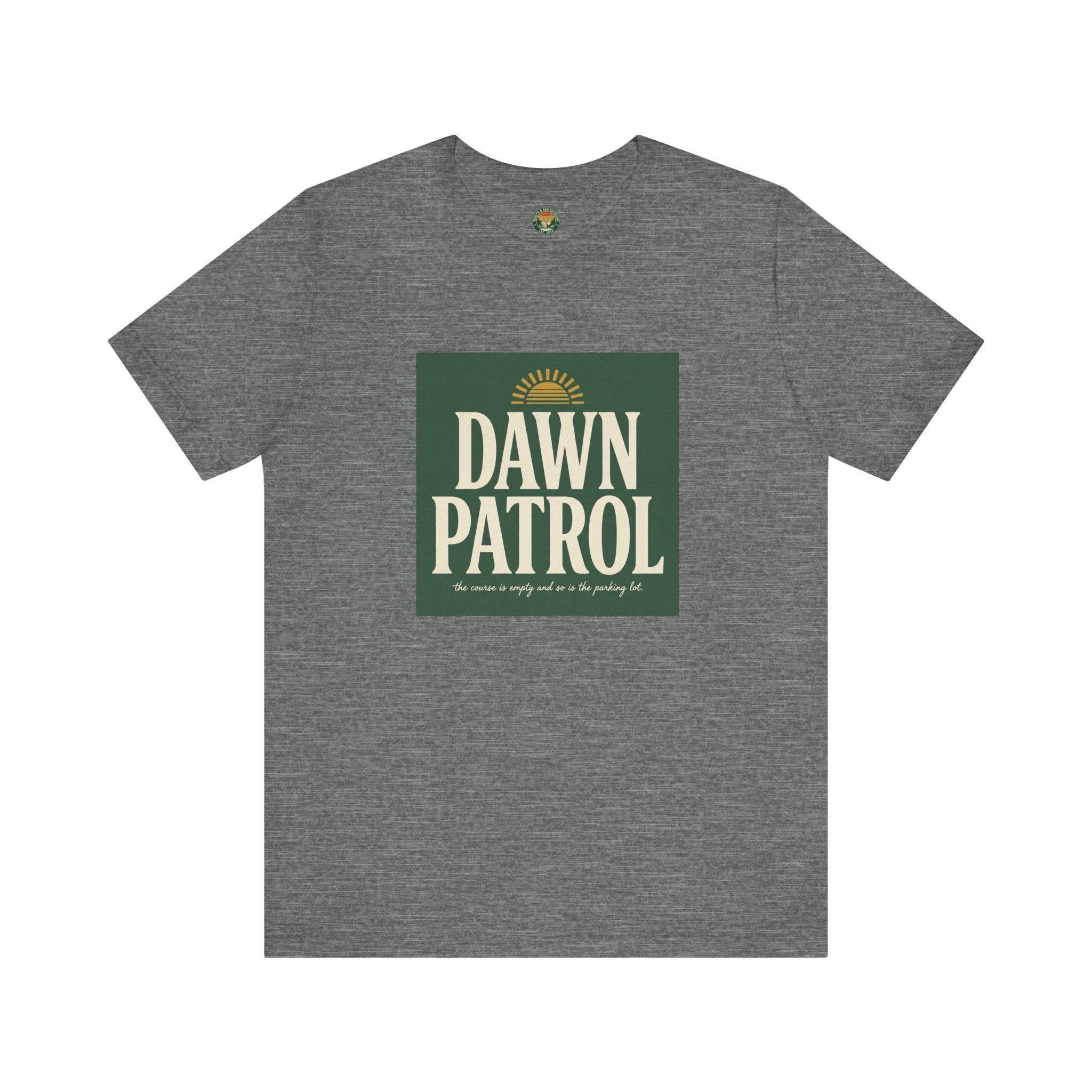 Dawn Patrol Tee — Vintage Sunrise Typography