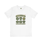 Sponsored By Regret Tee - Fake Racing Sponsor Patch