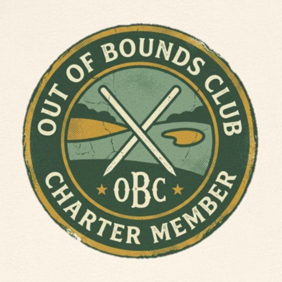 Out of Bounds Club Tee - Charter Member Badge
