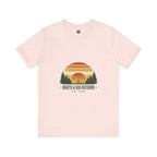 Bogeys & Bad Decisions Tee — Sunset Stripe Solo