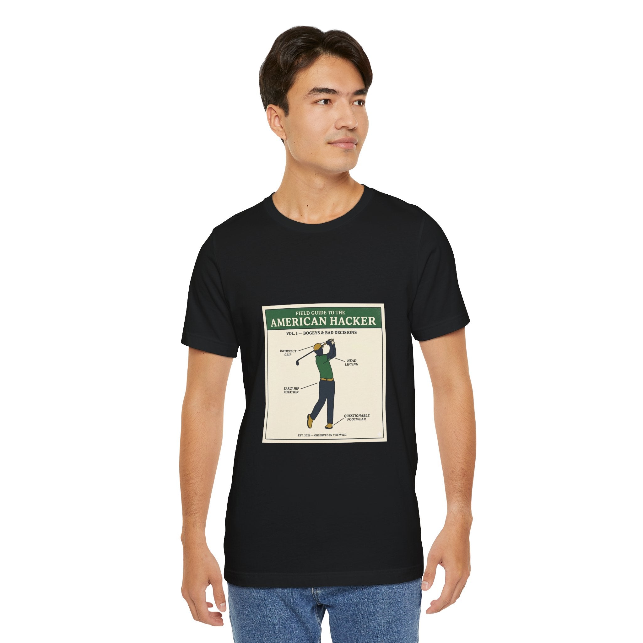 Field Guide To The American Hacker — Vintage Naturalist Tee