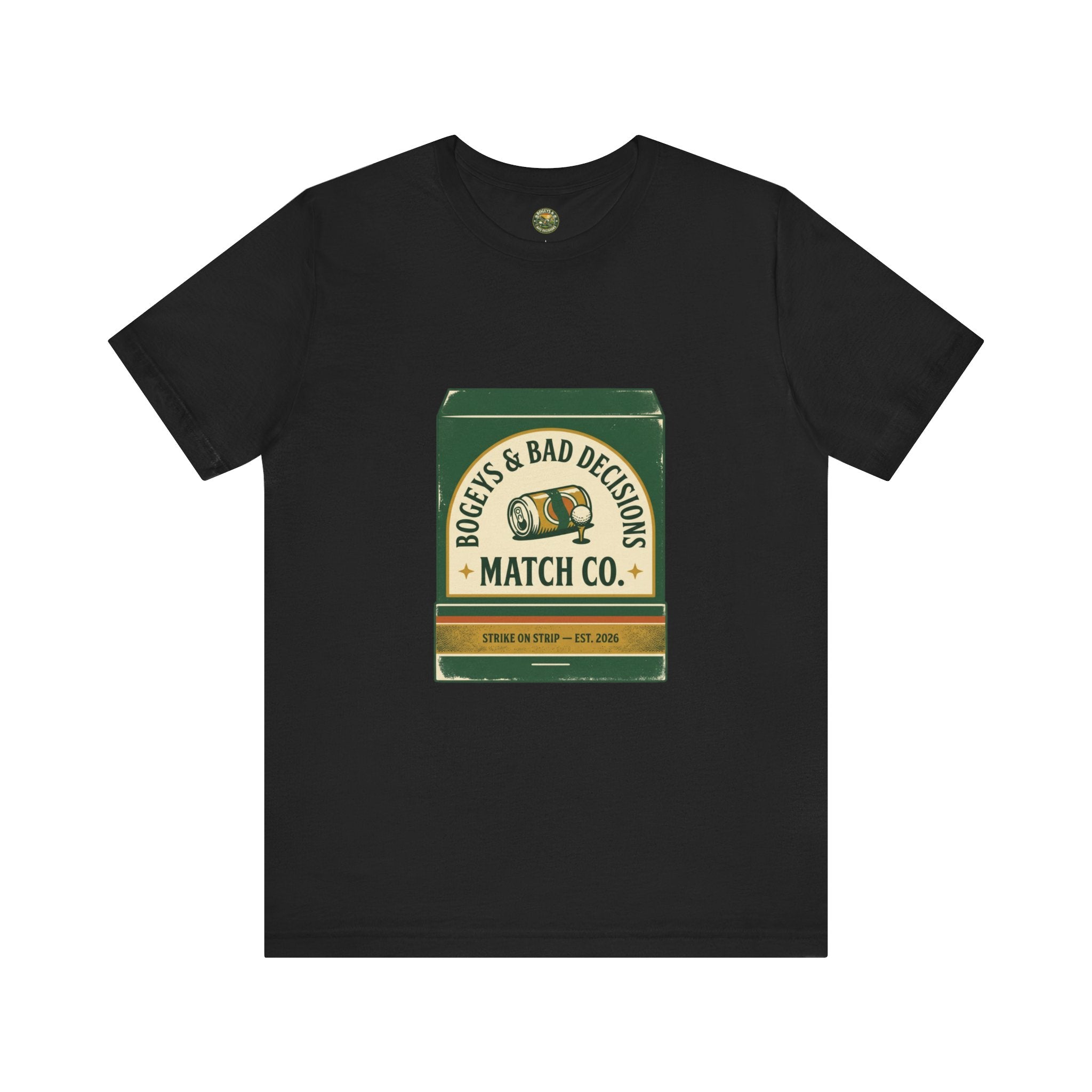 B&BD Match Co. Tee - Vintage Matchbook Cover