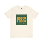 Press Tee — One-Word Golf Gambling Typography