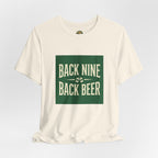Back Nine, Back Beer - Vintage Golf Tee