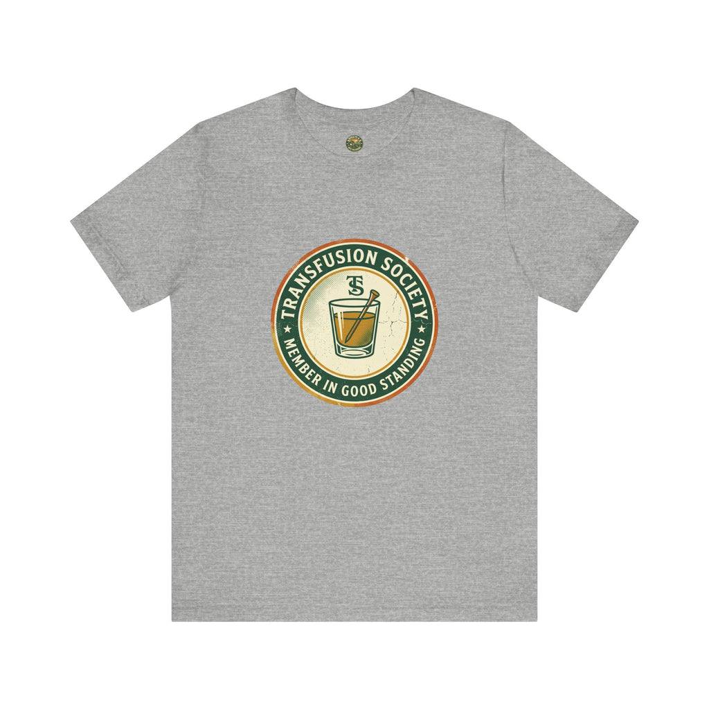 Transfusion Society Tee - Vintage Golf Cocktail Badge