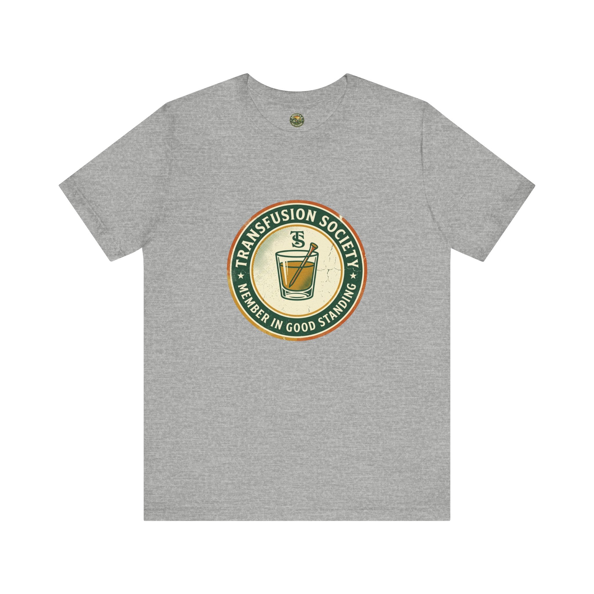 Transfusion Society Tee - Vintage Golf Cocktail Badge
