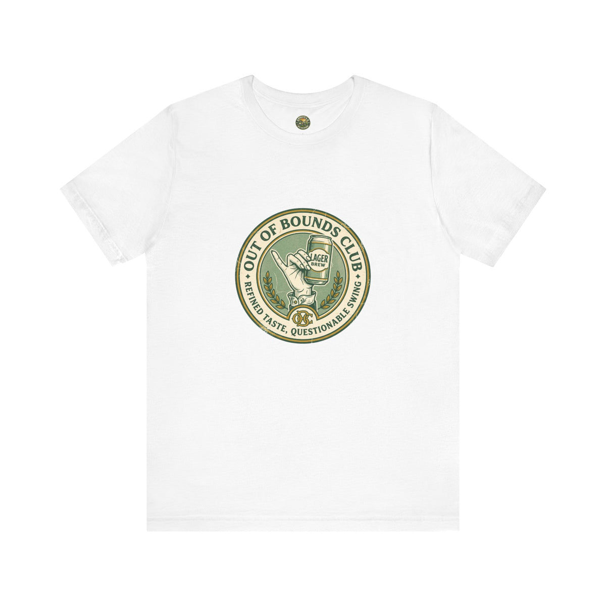 OBC Gatekeeper’s Crest Tee — Refined Taste, Questionable Swing
