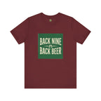 Back Nine, Back Beer - Vintage Golf Tee