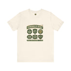 Sponsored By Regret Tee - Fake Racing Sponsor Patch