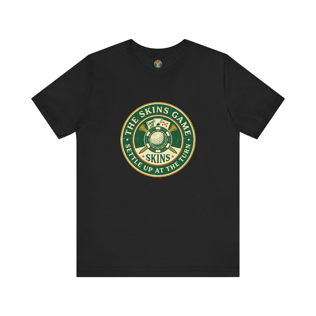 The Skins Game Badge Tee — Vintage Action Crest
