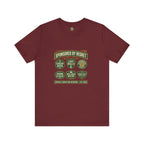 Sponsored By Regret Tee - Fake Racing Sponsor Patch