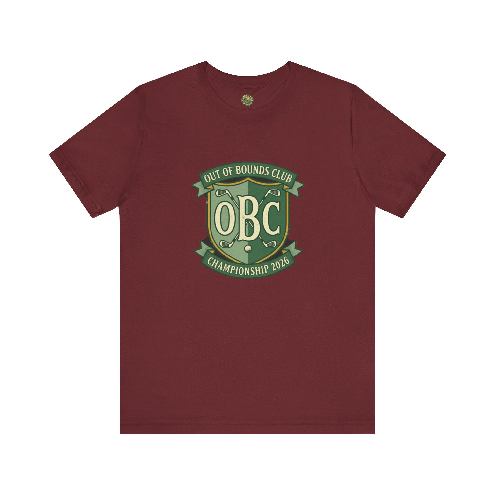 OBC Championship Tee - Vintage Tournament Crest