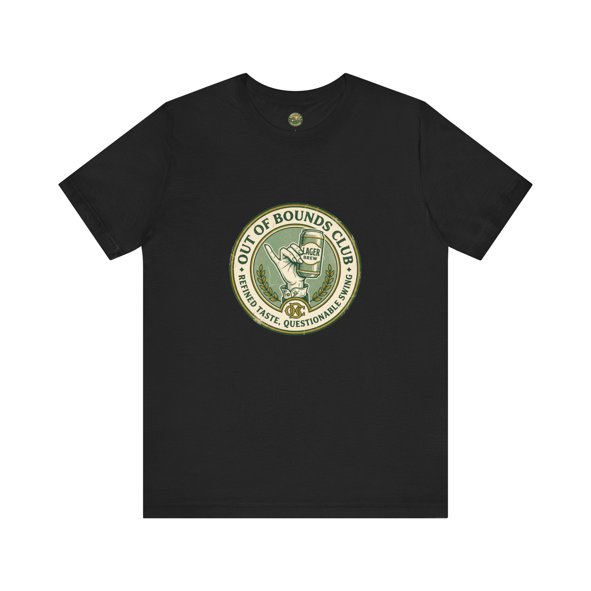 OBC Gatekeeper’s Crest Tee — Refined Taste, Questionable Swing