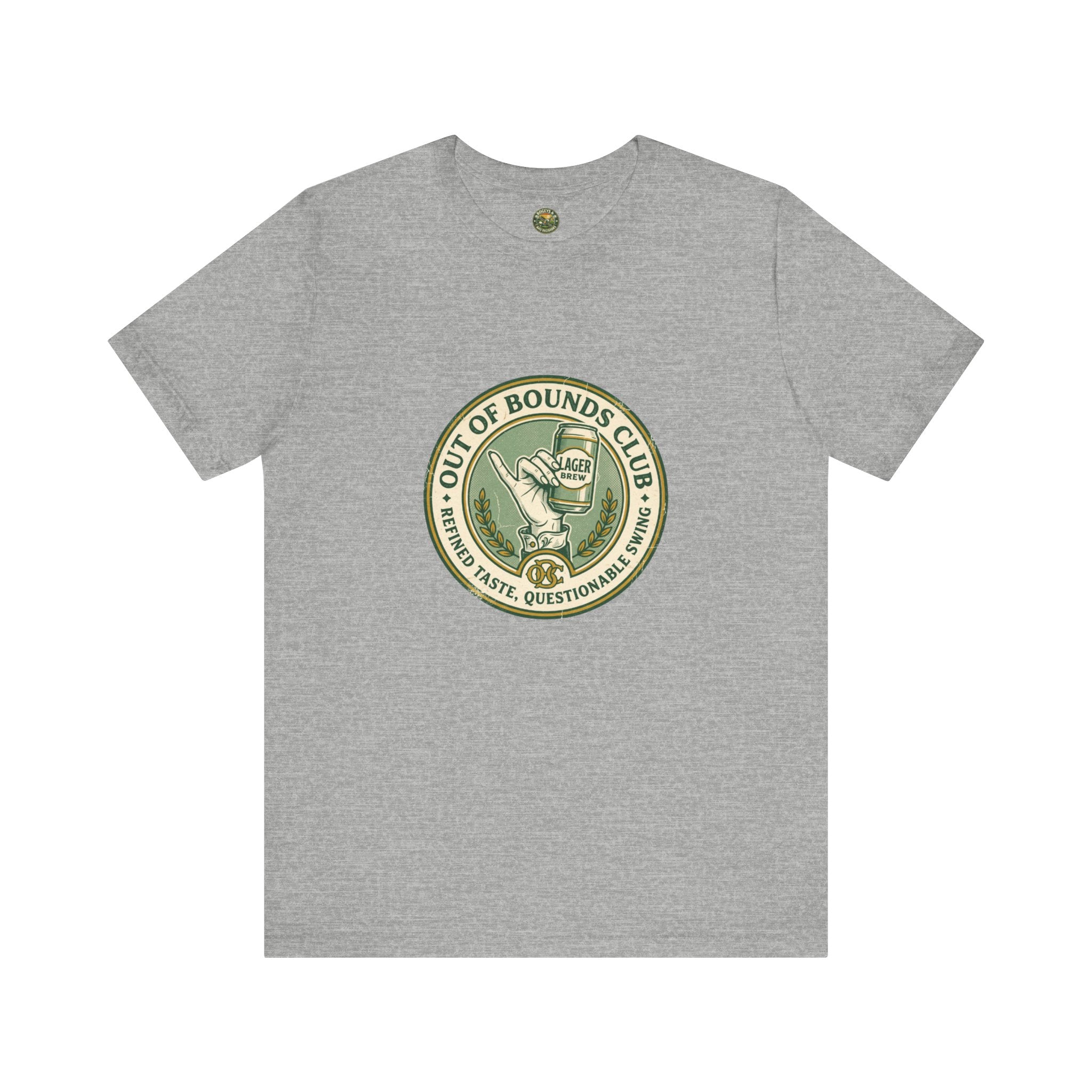OBC Gatekeeper’s Crest Tee — Refined Taste, Questionable Swing