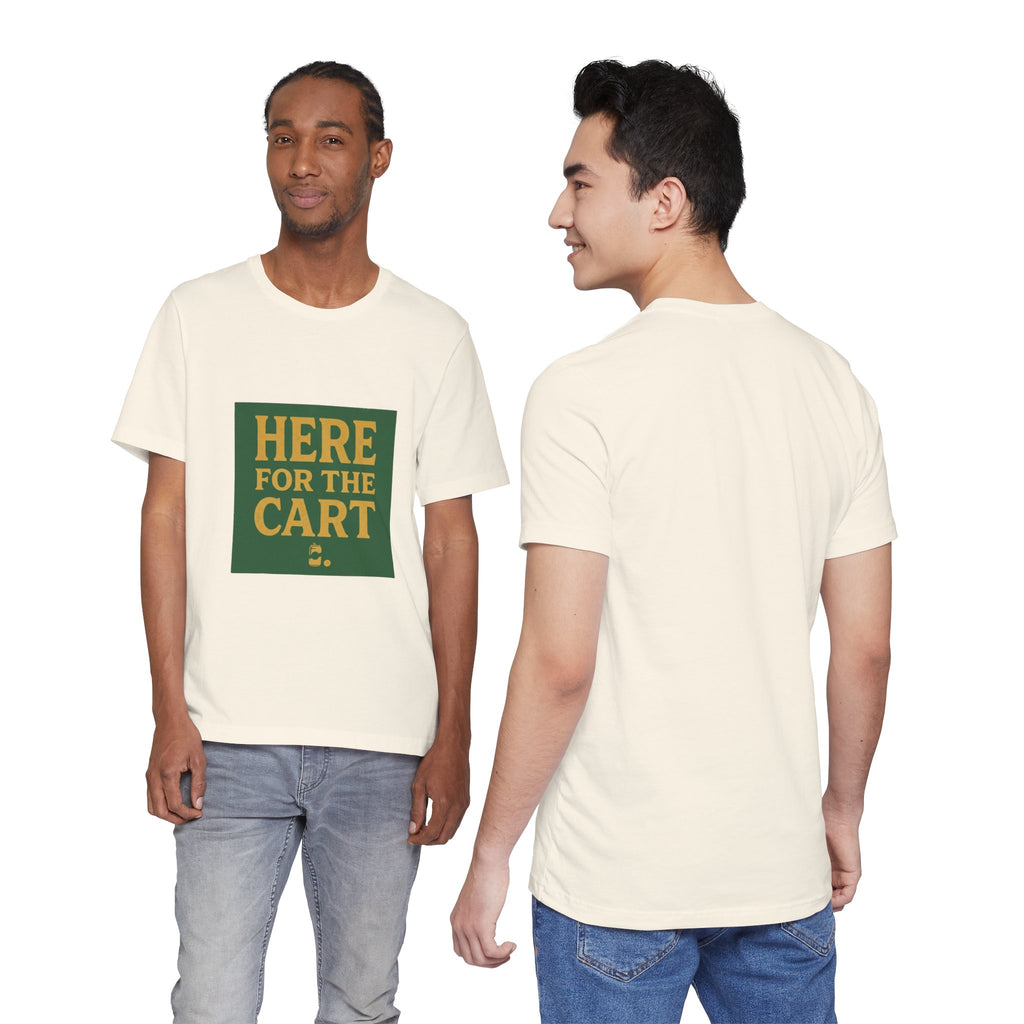 Here For The Cart — Vintage Golf & Beer Tee