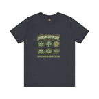 Sponsored By Regret Tee - Fake Racing Sponsor Patch