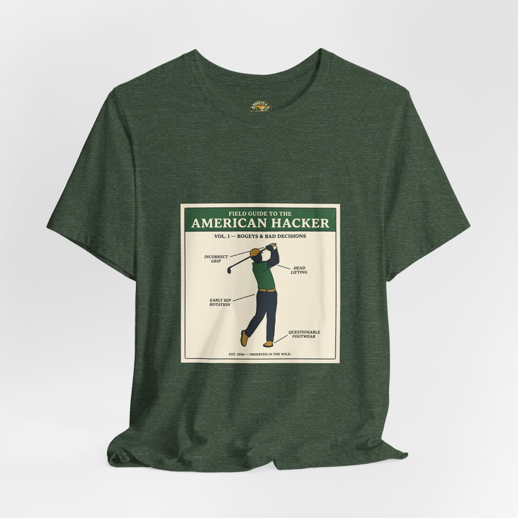Field Guide To The American Hacker — Vintage Naturalist Tee