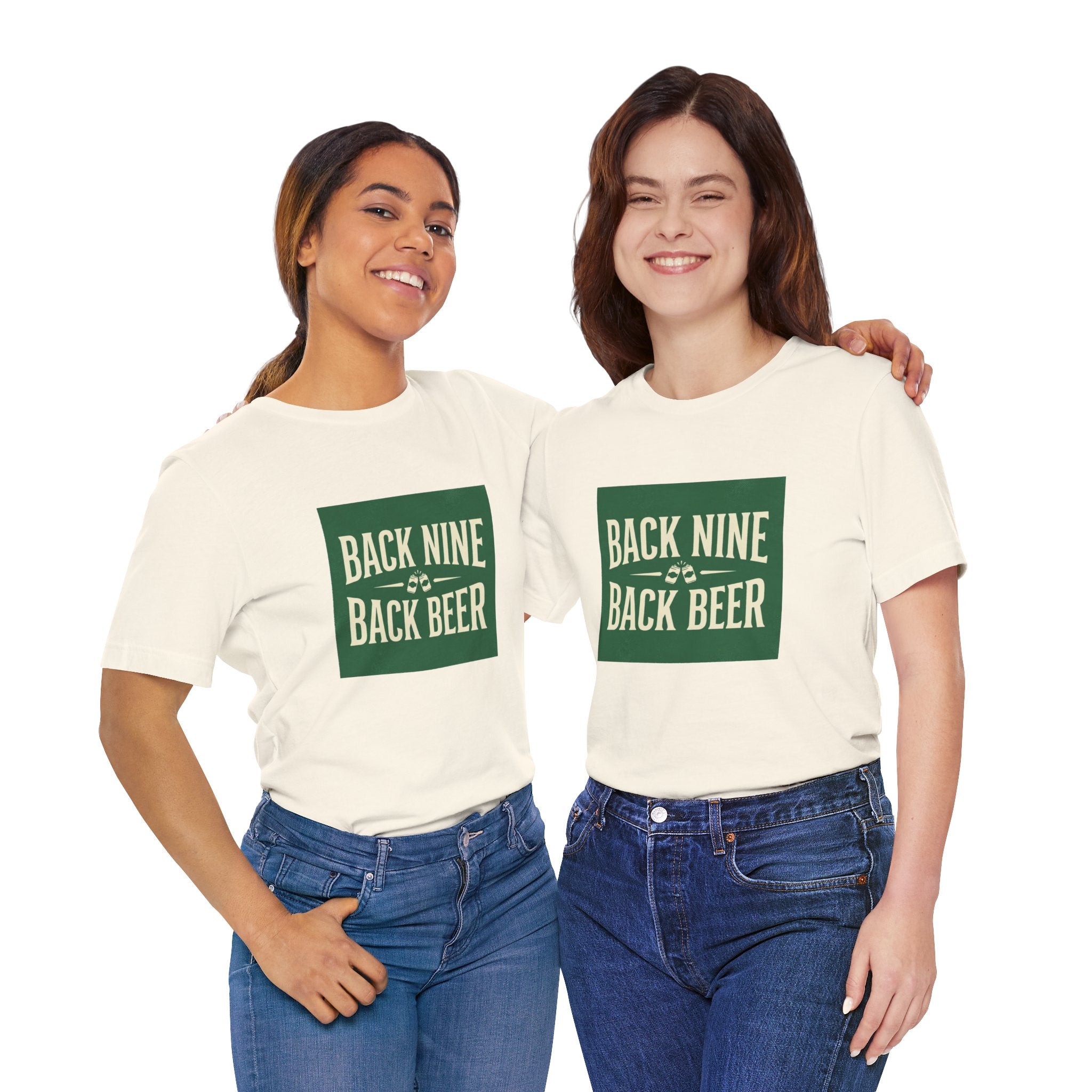 Back Nine, Back Beer - Vintage Golf Tee