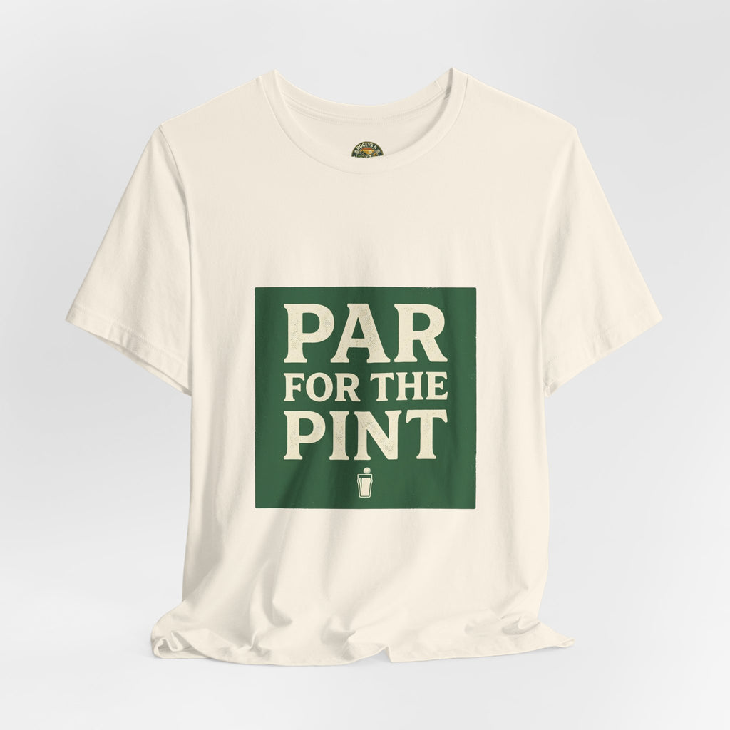 Par For The Pint - Green Label Vintage Golf & Beer Tee