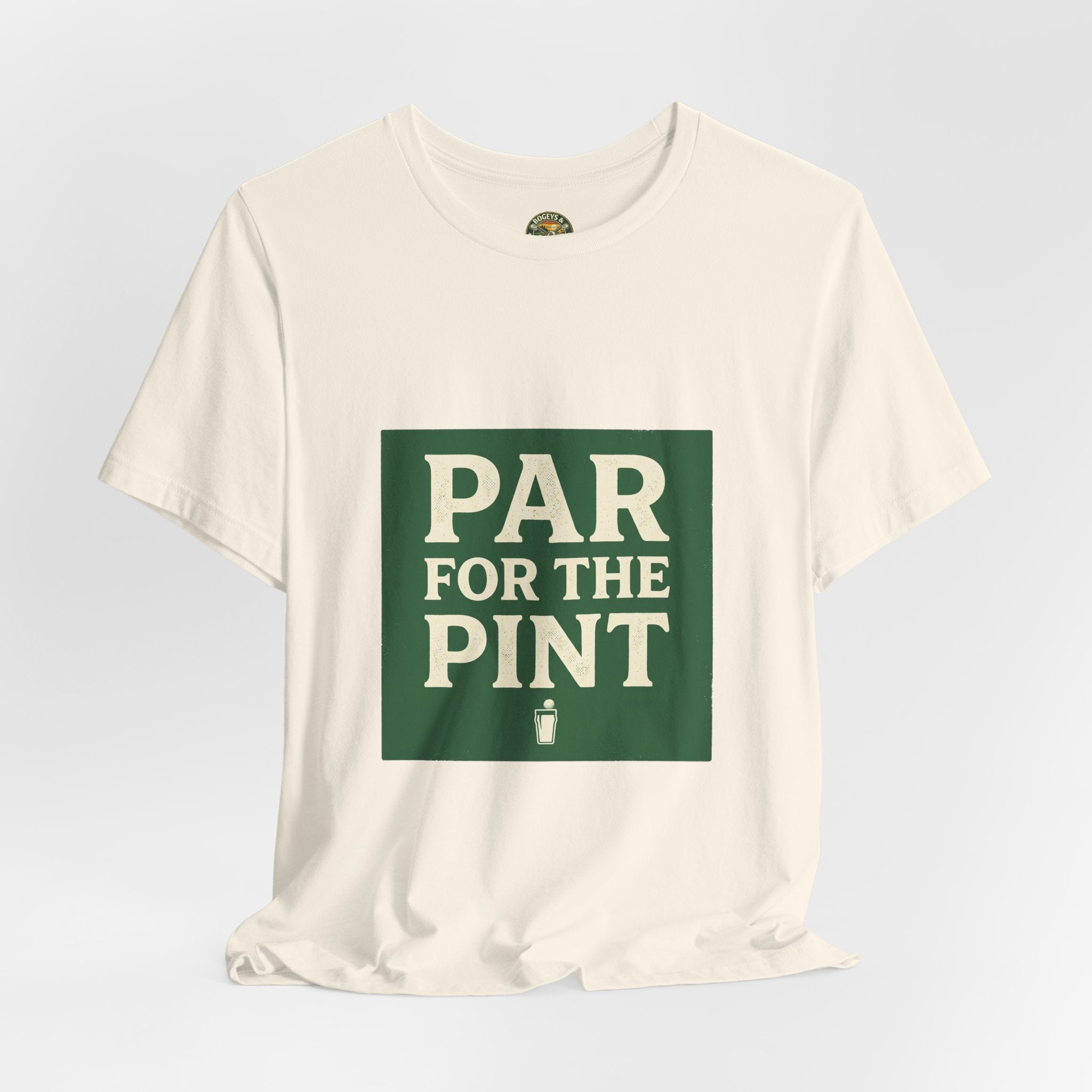 Par For The Pint - Green Label Vintage Golf & Beer Tee