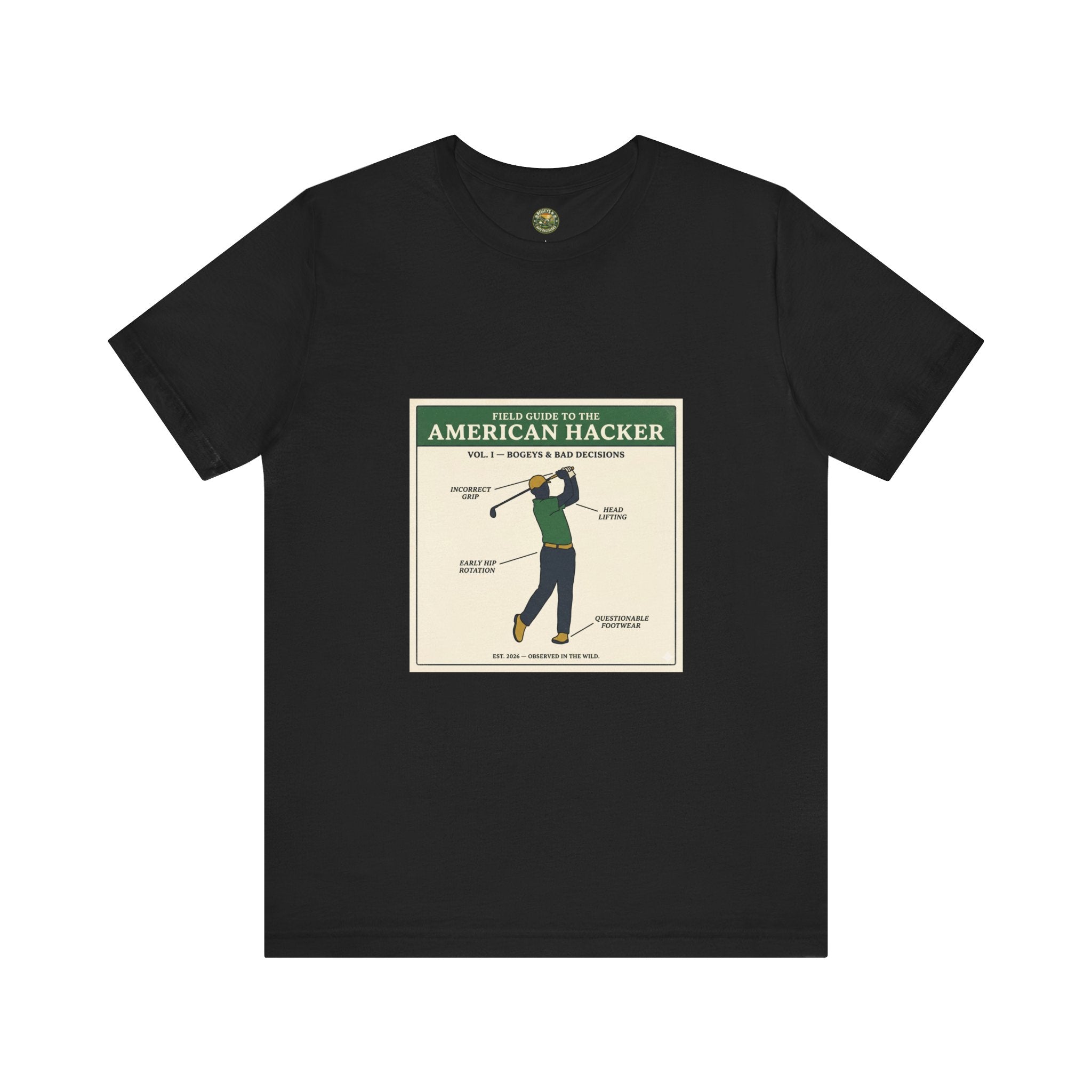 Field Guide To The American Hacker — Vintage Naturalist Tee