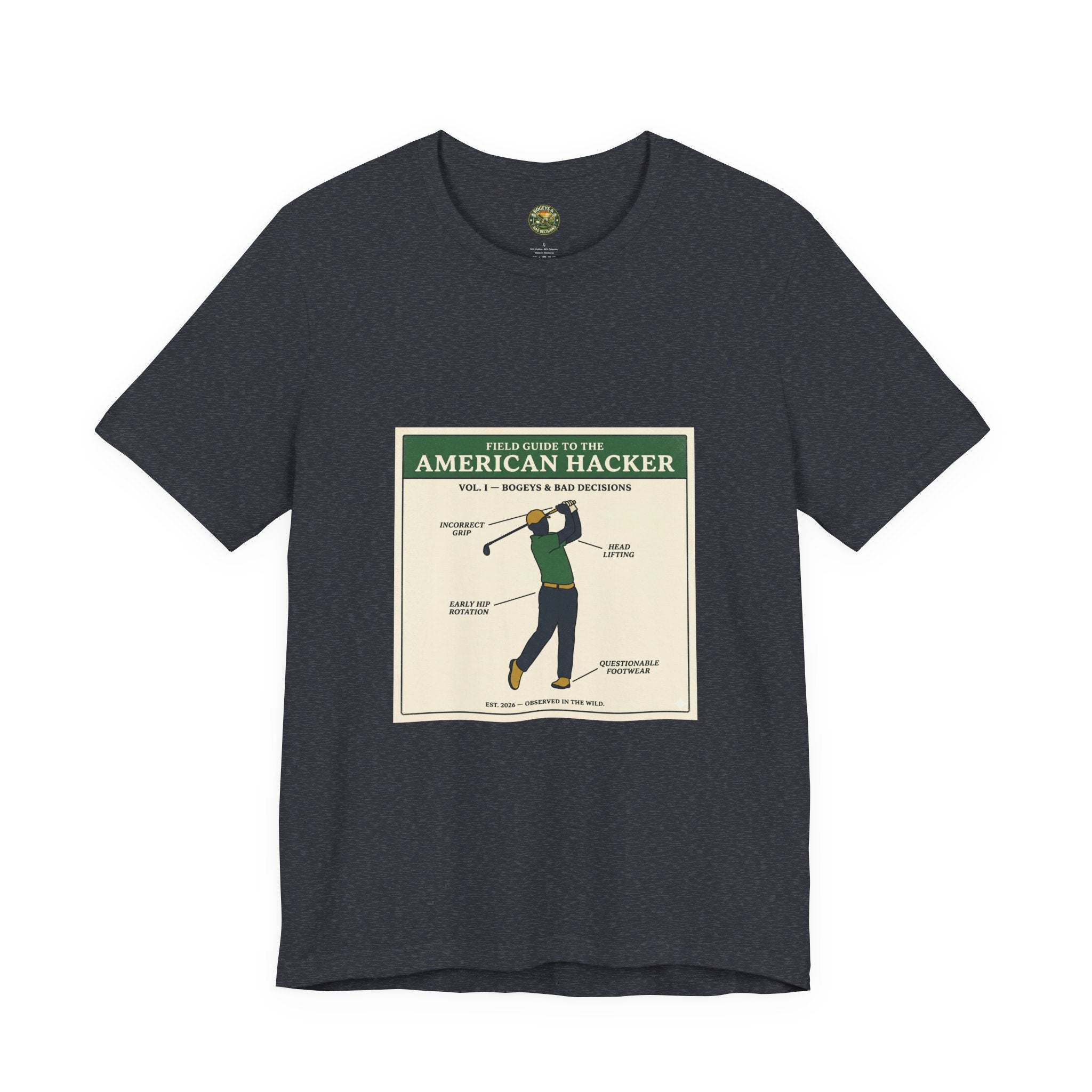 Field Guide To The American Hacker — Vintage Naturalist Tee