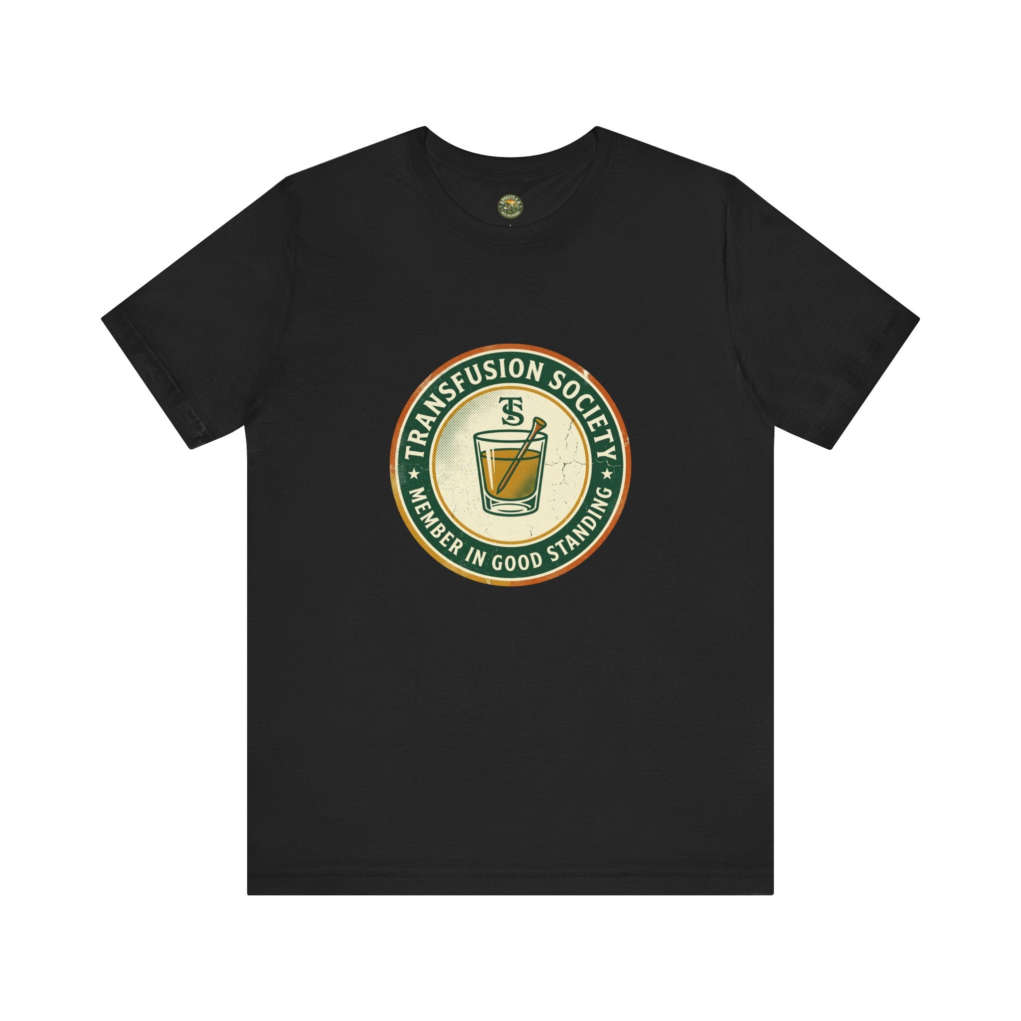 Transfusion Society Tee - Vintage Golf Cocktail Badge
