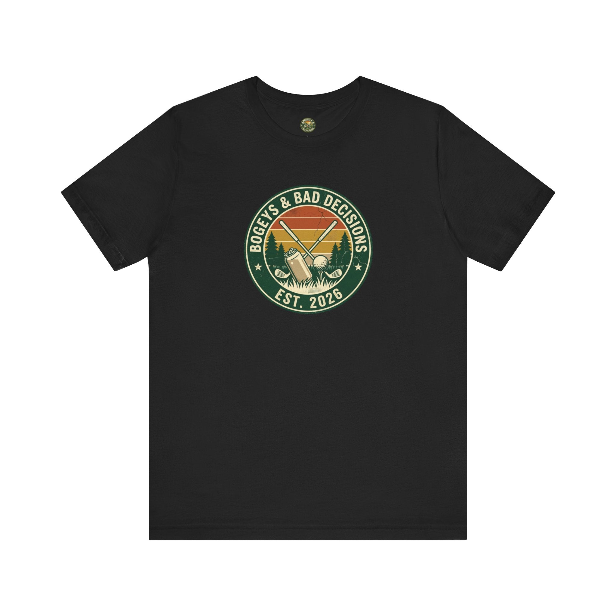 Bogeys & Bad Decisions Logo Tee