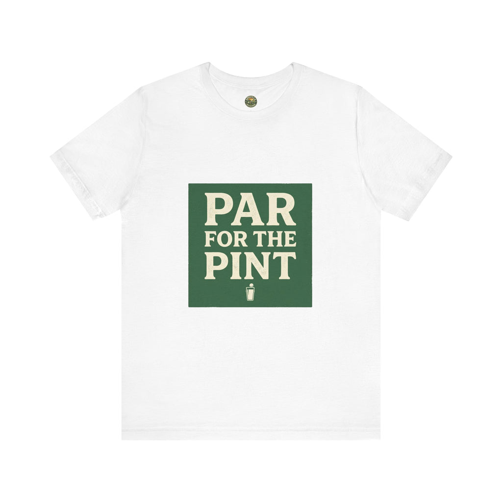 Par For The Pint - Green Label Vintage Golf & Beer Tee