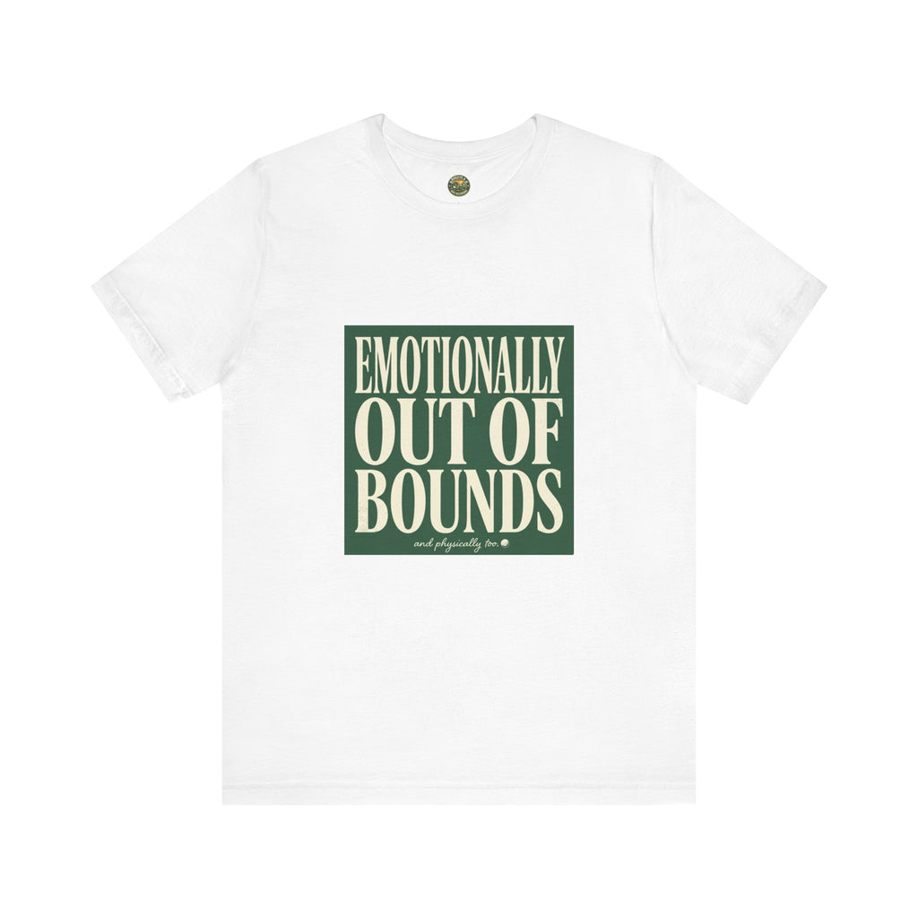 Emotionally Out Of Bounds - Vintage Golf Tee