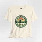 Drinks & Divots Member For Life Tee — Sunset Badge