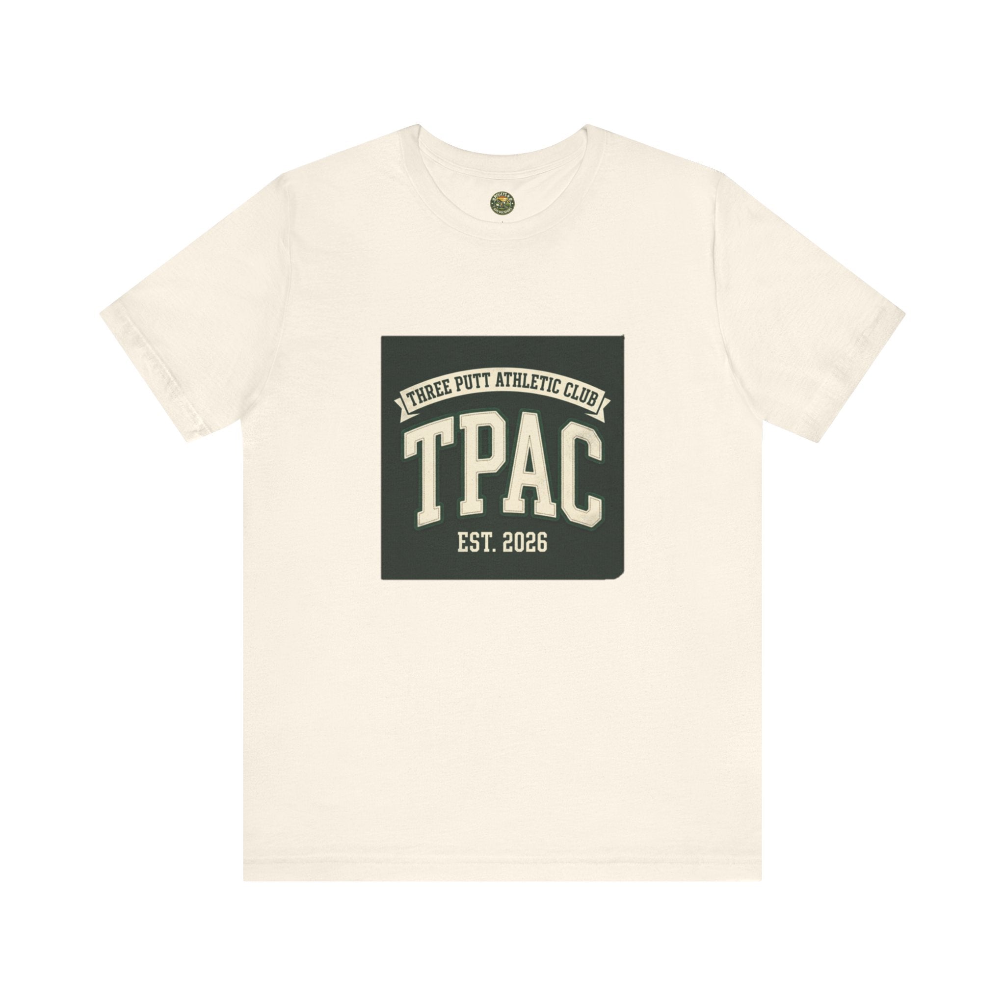 TPAC Varsity Monogram Tee - Three Putt Athletic Club