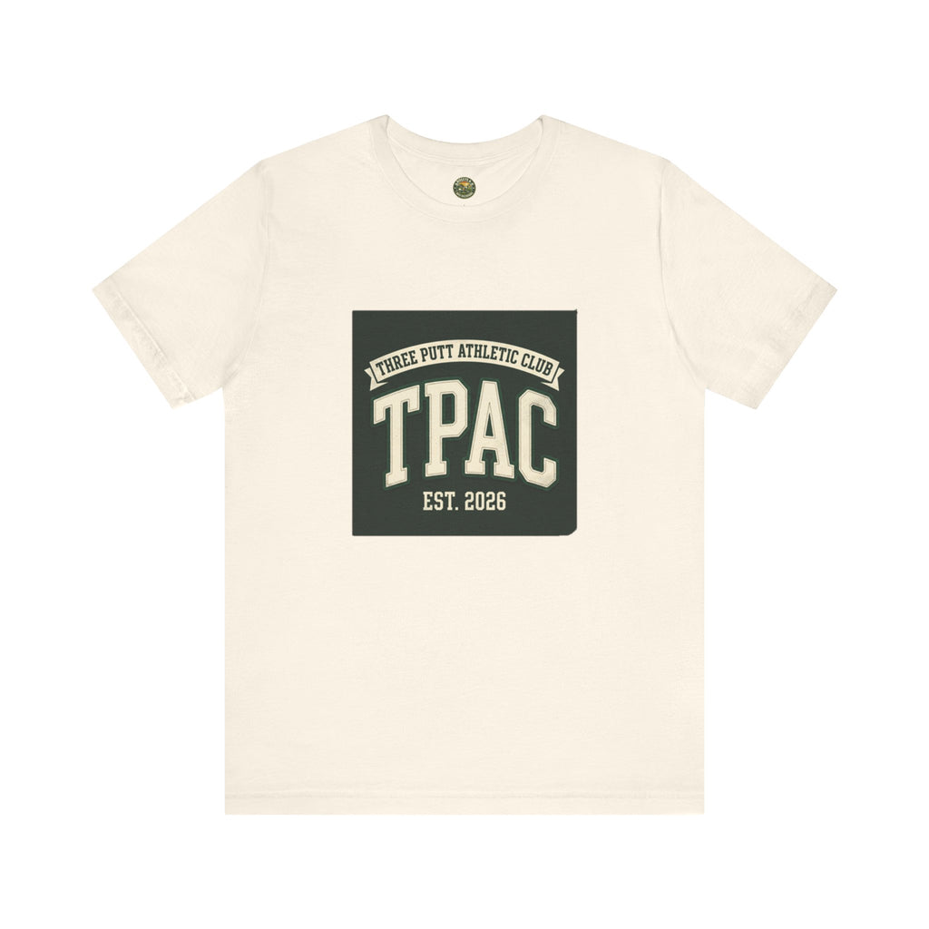 TPAC Varsity Monogram Tee - Three Putt Athletic Club