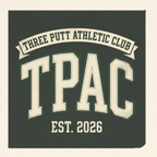 TPAC Varsity Monogram Tee - Three Putt Athletic Club